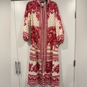 Junees stunning floral dress with belt